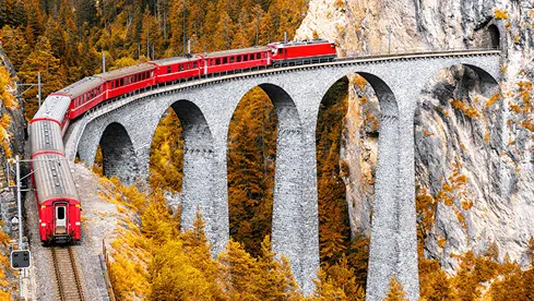 蘭德瓦薩拱橋Landwasser Viaduct