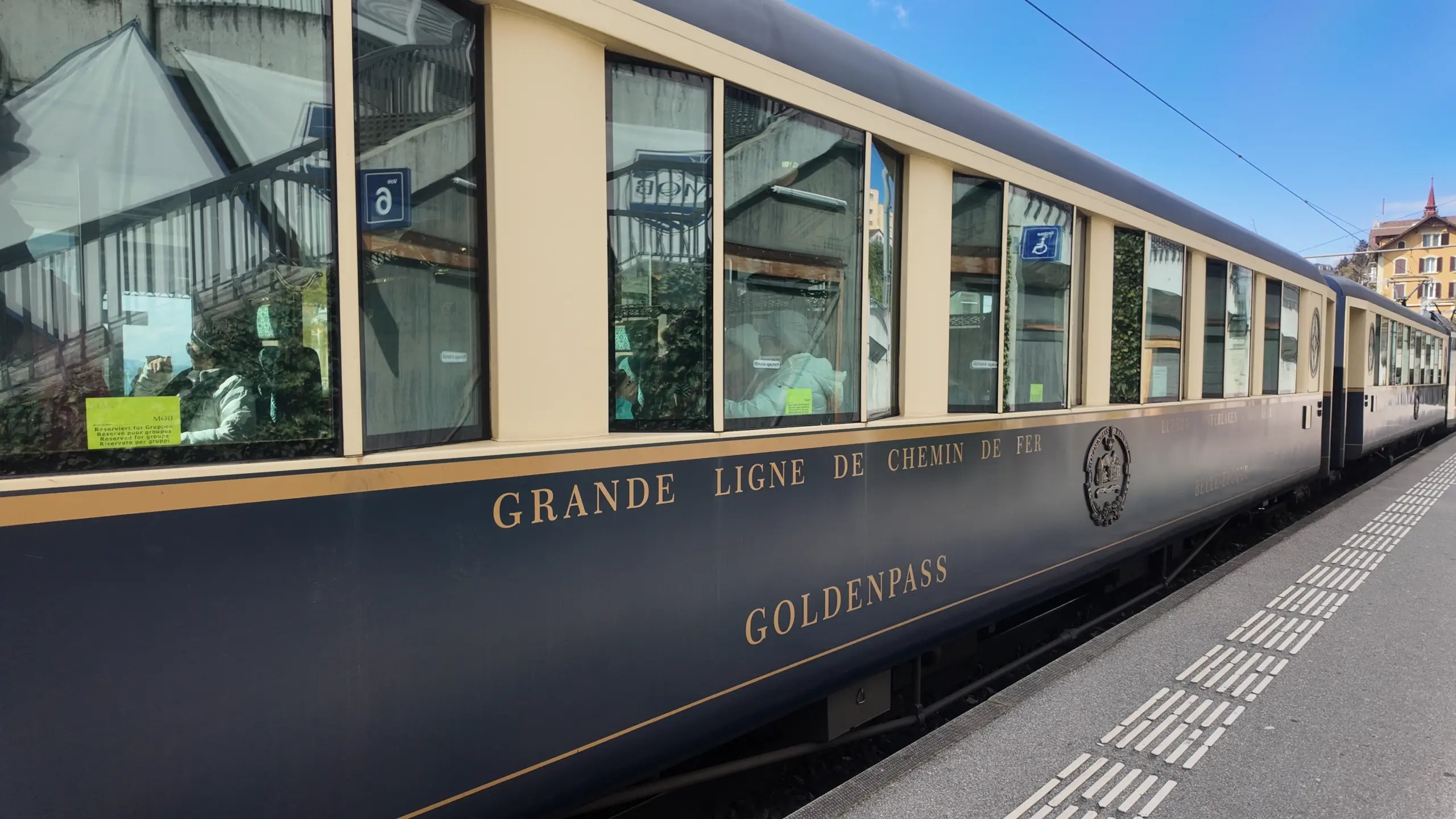 黃金復古列車頭等艙 Golden Pass Belle Epoque 1st class