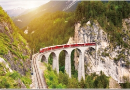 蕾蒂亞景觀列車Rhaetian Railway